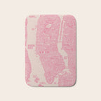 New York map Bath Mat Gallery Image 1