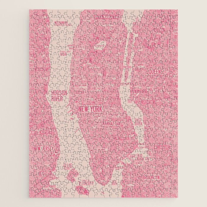 New York map Jigsaw Puzzle Gallery Image 1