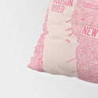 New York map Pillow Sham Gallery Image 4