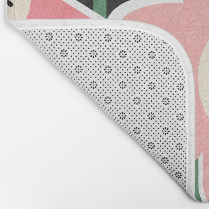 Flowerscape - night Bath Mat Gallery Image 2