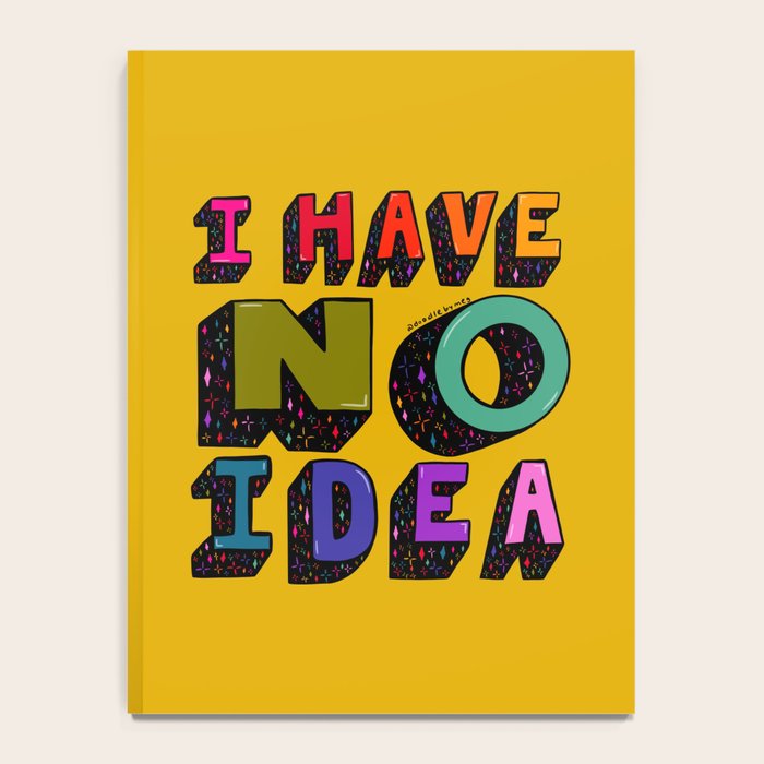 No Idea Notebook Gallery Image 4
