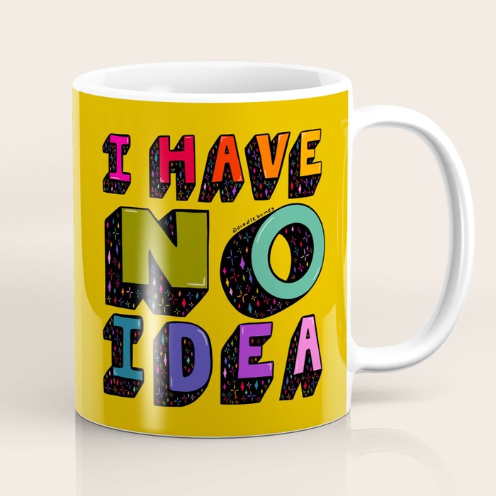 No Idea Coffee Mug Gallery Image 1