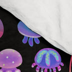 Jellyfish Day - dark Comforter Gallery Image 4