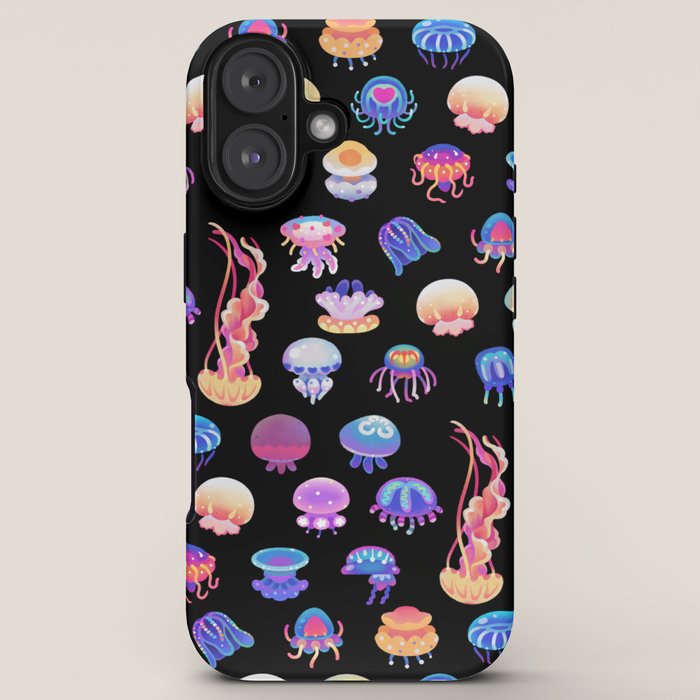Jellyfish Day - dark iPhone Case Gallery Image 5