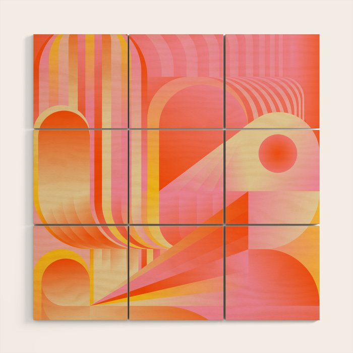 Phoenix Wood Wall Art Gallery Image 1