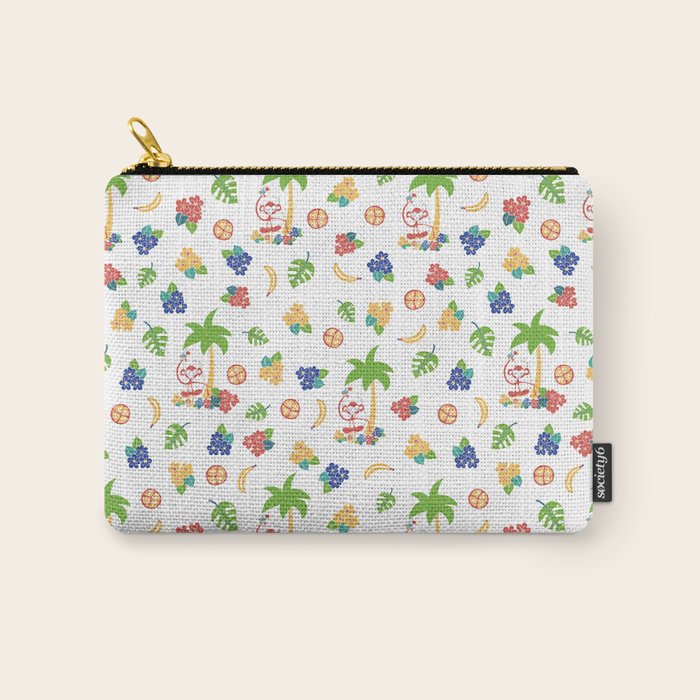 Tropical Monkey Island Carry All Pouch Gallery Image 1