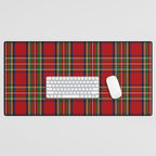 Festive Tartan Desk Mat Gallery Image 1