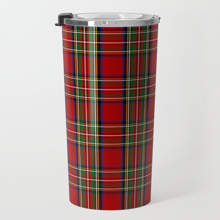 Festive Tartan Travel Mug Gallery Image 3