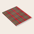 Festive Tartan Notebook Gallery Image 2