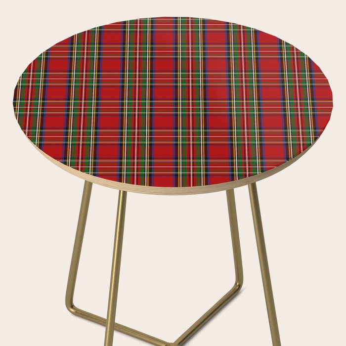 Festive Tartan Side Table Gallery Image 2