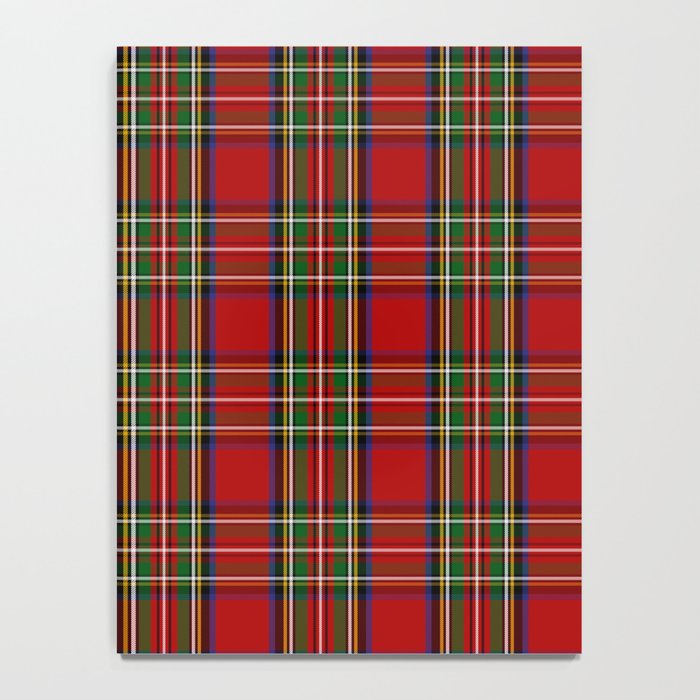 Festive Tartan Notebook Gallery Image 4