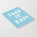 Take It Easy Sky Blue Notebook Gallery Image 2