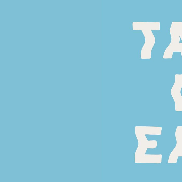 Take It Easy Sky Blue Coffee Mug Gallery Image 2