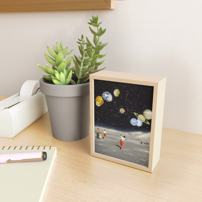 Cosmic Golf Mini Art Print Gallery Image 2