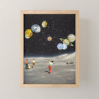 Cosmic Golf Mini Art Print Gallery Image 1