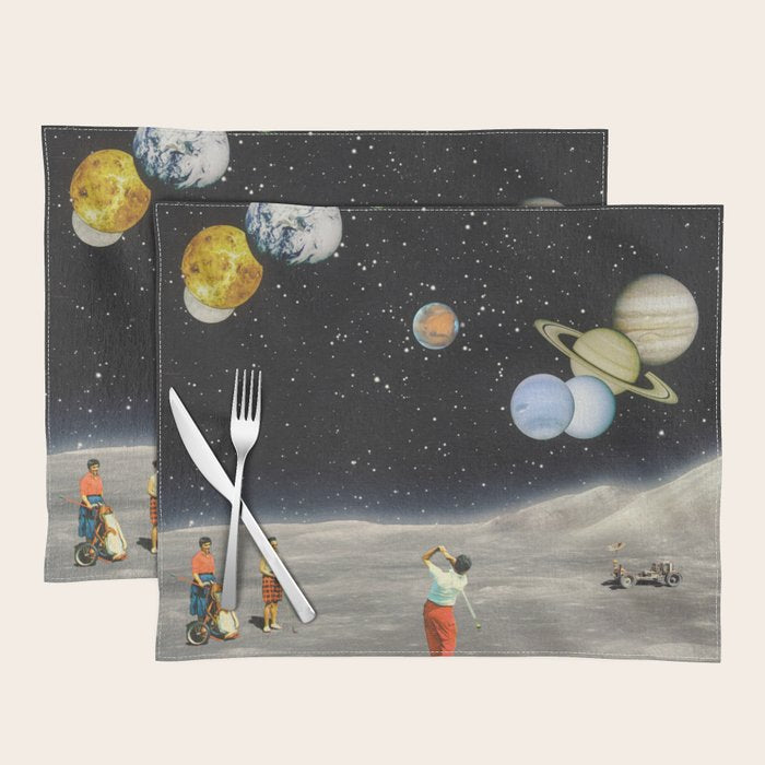 Cosmic Golf Placemat Gallery Image 1