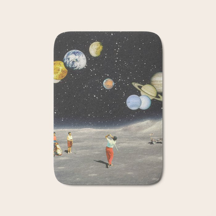 Cosmic Golf Bath Mat Gallery Image 1