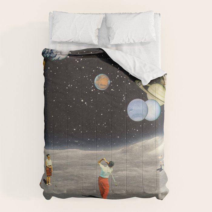 Cosmic Golf Comforter Gallery Image 1