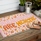 Boundaries Are Healthy Outdoor Rug Gallery Image 2