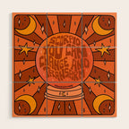 Scorpio Crystal Ball Wood Wall Art Gallery Image 1