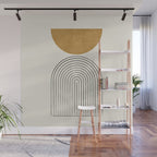 Arch Balance Gold Wall Mural Gallery Image 1