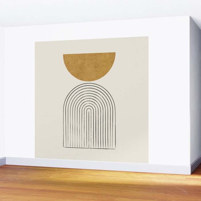 Arch Balance Gold Wall Mural Gallery Image 2