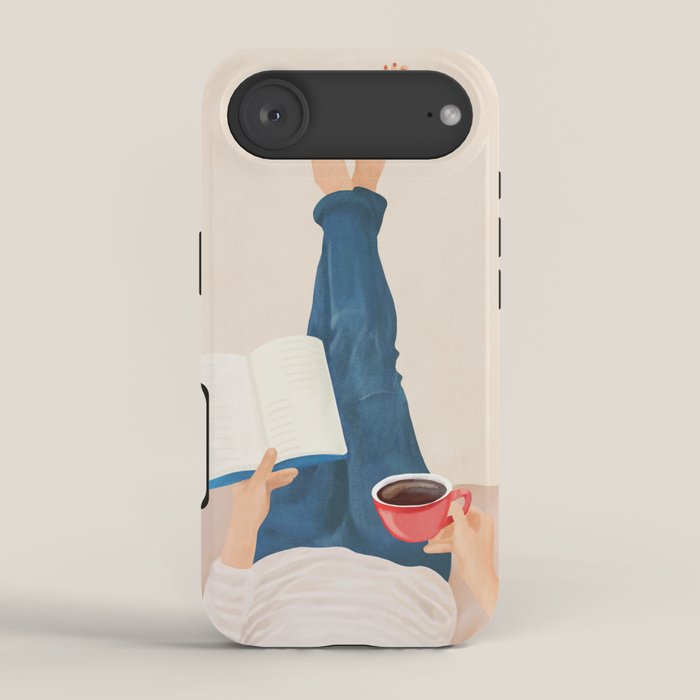 Morning Read iPhone Case Gallery Image 2