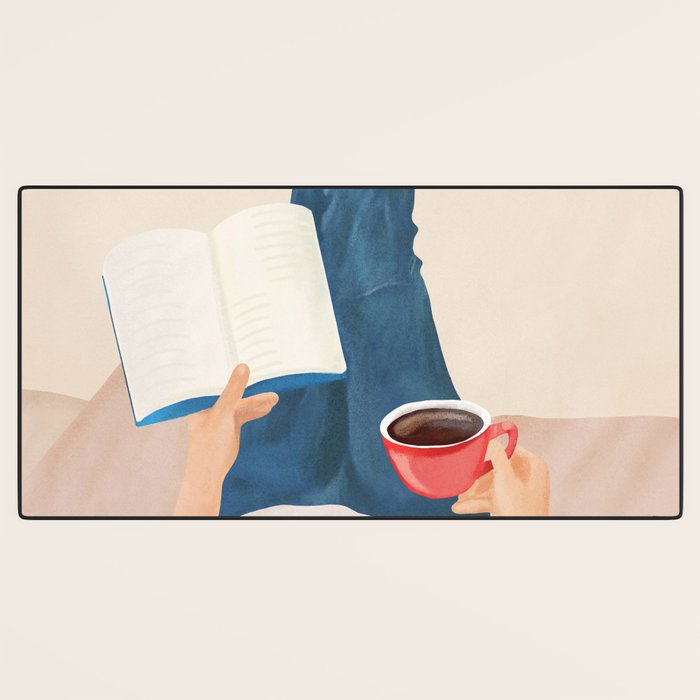 Morning Read Desk Mat Gallery Image 3
