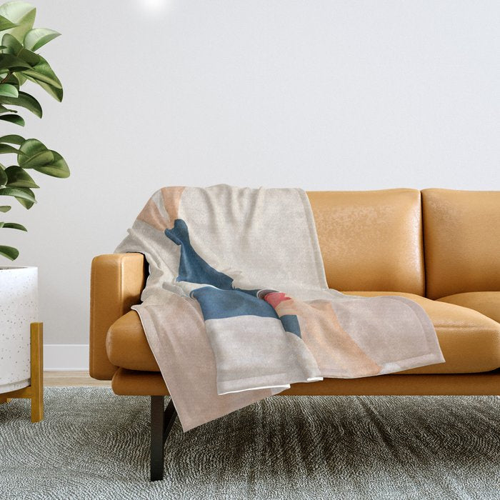 Morning Read Throw Blanket Gallery Image 1