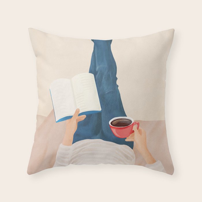 Morning Read Throw Pillow Gallery Image 6