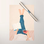 Morning Read Wrapping Paper Gallery Image 1