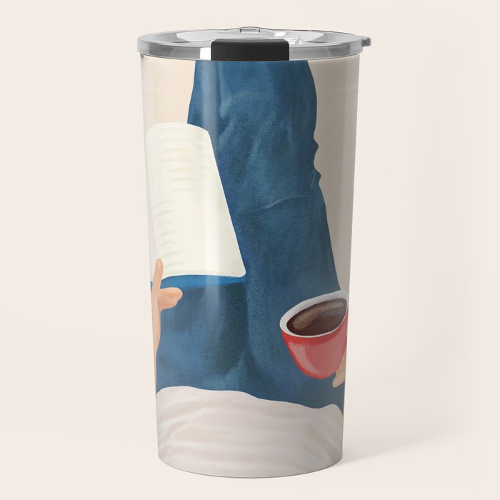 Morning Read Travel Mug Gallery Image 1