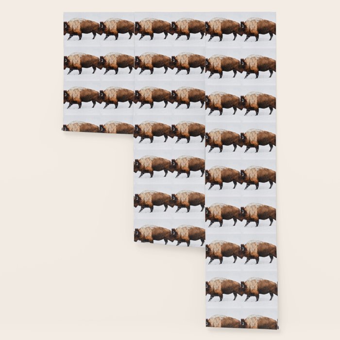 Buffalo In The Snow Wallpaper Gallery Image 3