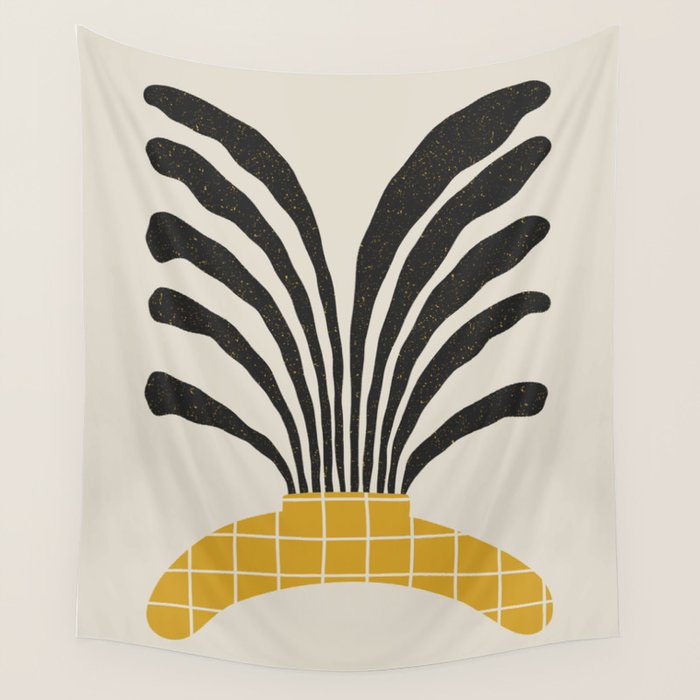 Modern Vase #4 Wall Tapestry Gallery Image 1