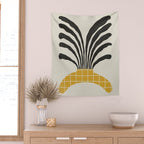 Modern Vase #4 Wall Tapestry Gallery Image 2