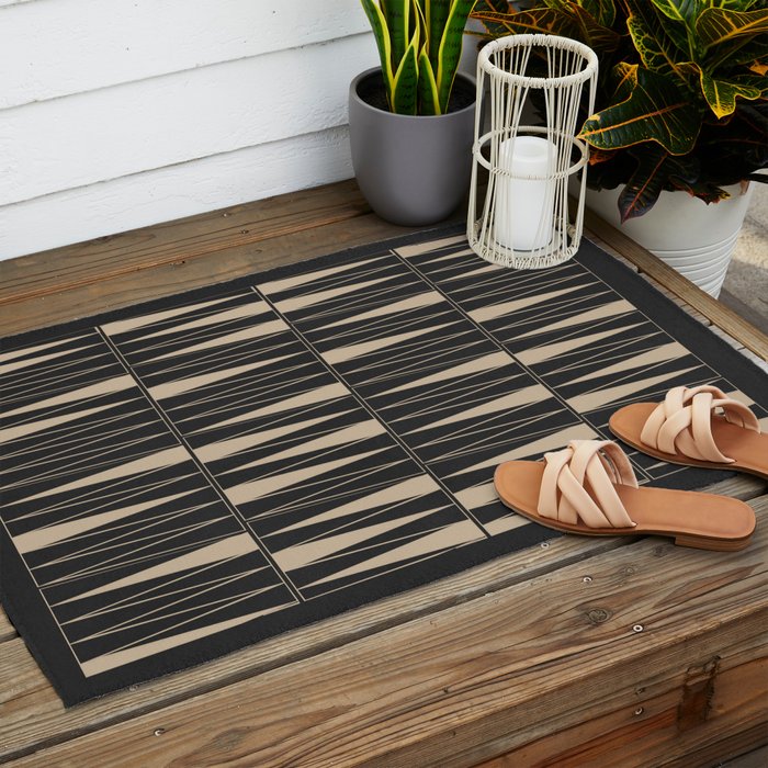 Lines in Motion 26 Outdoor Rug Gallery Image 2