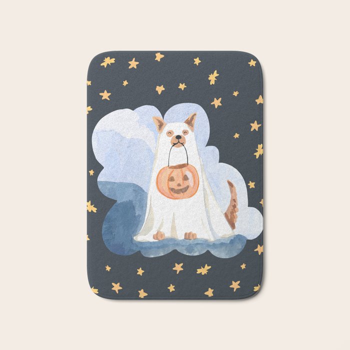 Ghost Dog Bath Mat Gallery Image 1
