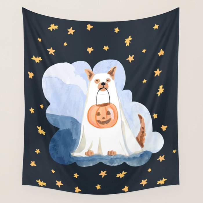 Ghost Dog Wall Tapestry Gallery Image 4