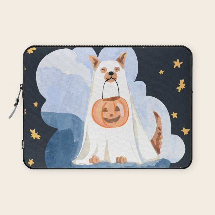 Ghost Dog Laptop Sleeve Gallery Image 1