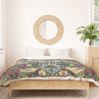 Vintage William Morris Strawberry Thief  Duvet Cover Gallery Image 3