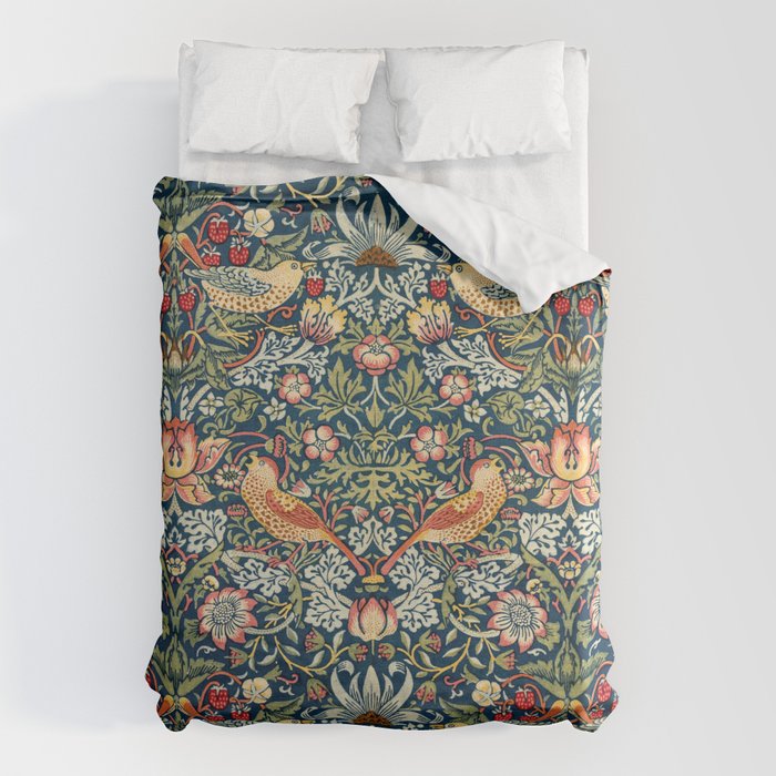 Vintage William Morris Strawberry Thief  Duvet Cover Gallery Image 6