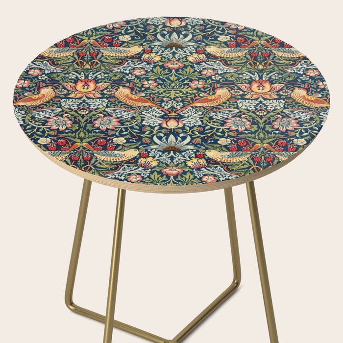 Vintage William Morris Strawberry Thief  Side Table Gallery Image 2