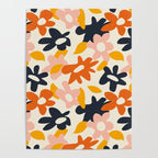 Abstract flower art pattern Poster Gallery Image 4