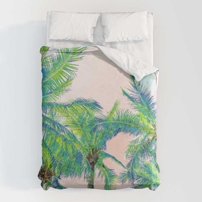Dreamy Palms Duvet Cover Gallery Image 1