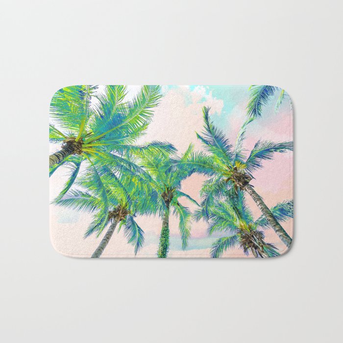 Dreamy Palms Bath Mat Gallery Image 1