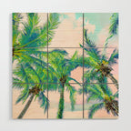 Dreamy Palms Wood Wall Art Gallery Image 1