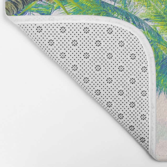 Dreamy Palms Bath Mat Gallery Image 2