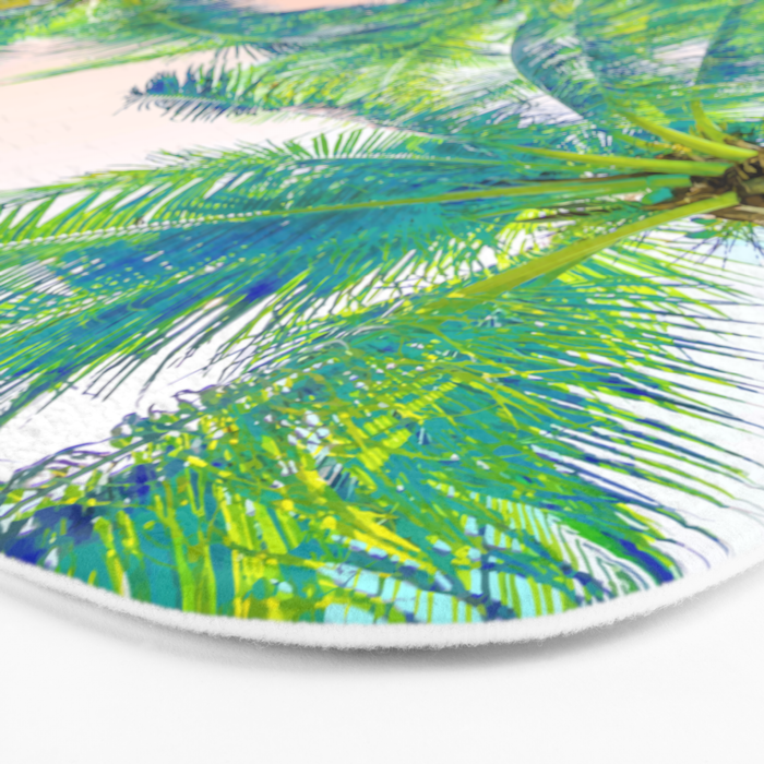 Dreamy Palms Bath Mat Gallery Image 3