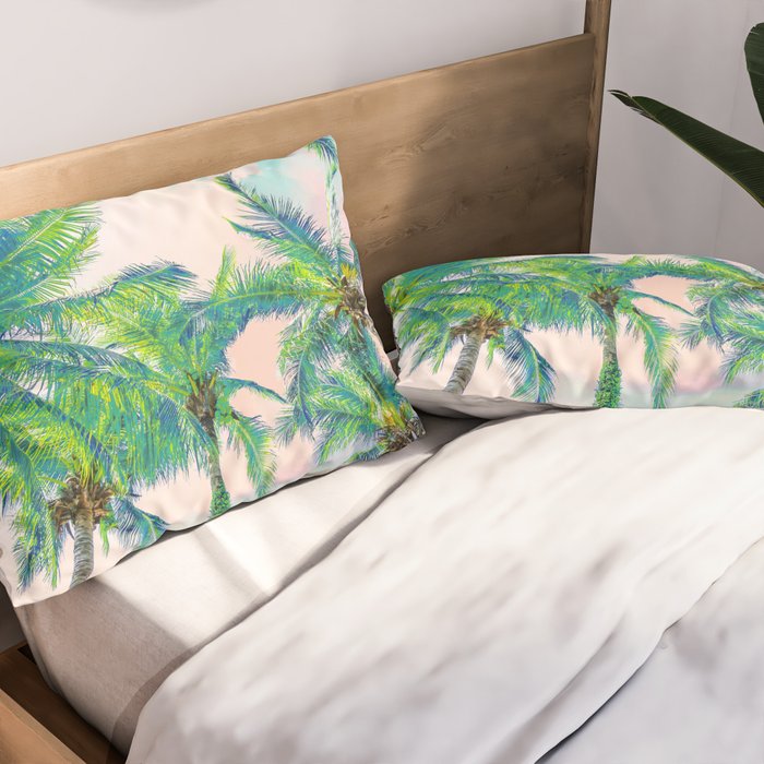 Dreamy Palms Pillow Sham Gallery Image 2