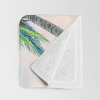 Dreamy Palms Throw Blanket Gallery Image 3